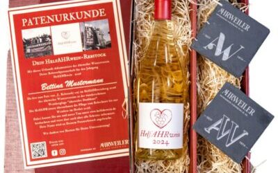 Rebpatenschaft als Hilfe für Winzerverein Ahrweiler